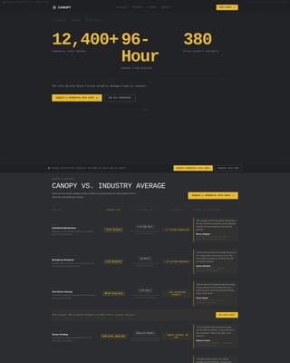 Canopy - Industrial Treeservice Landing Page Template