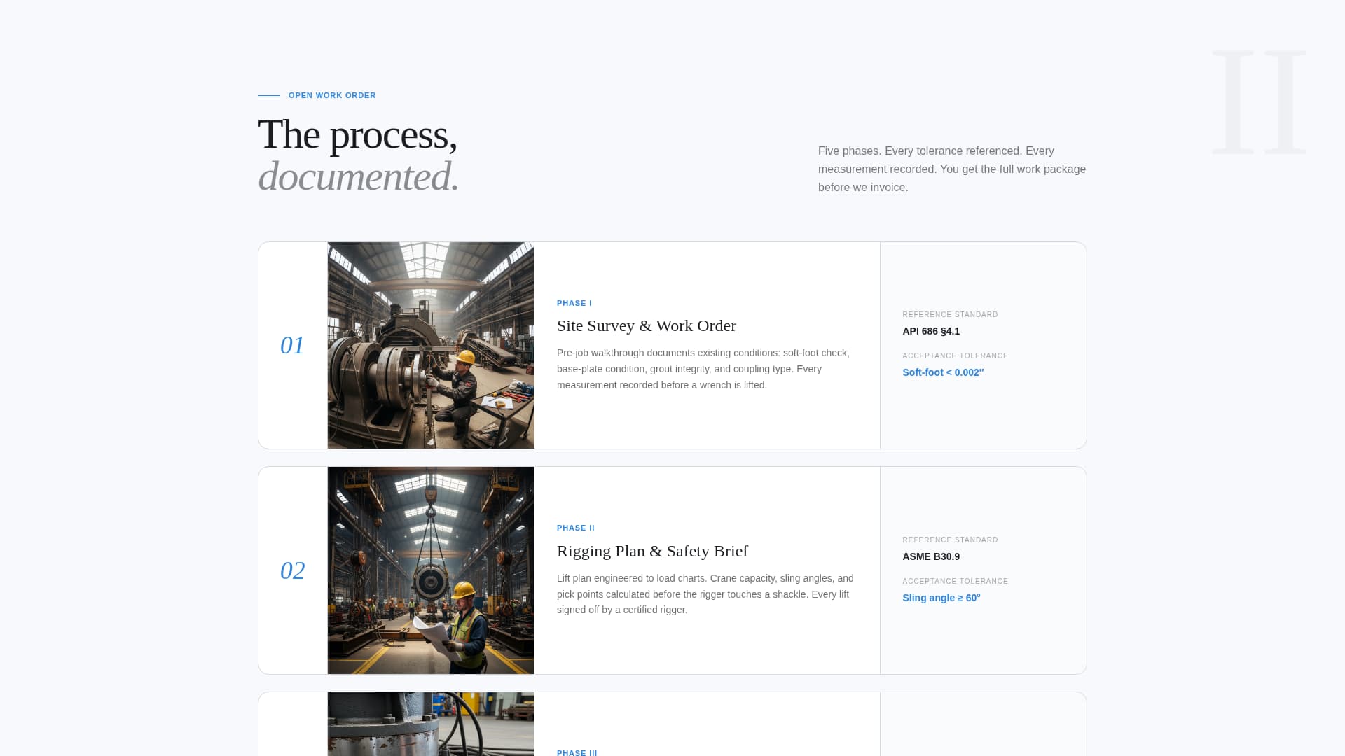 Millwright Business Appointment Booking Website Template