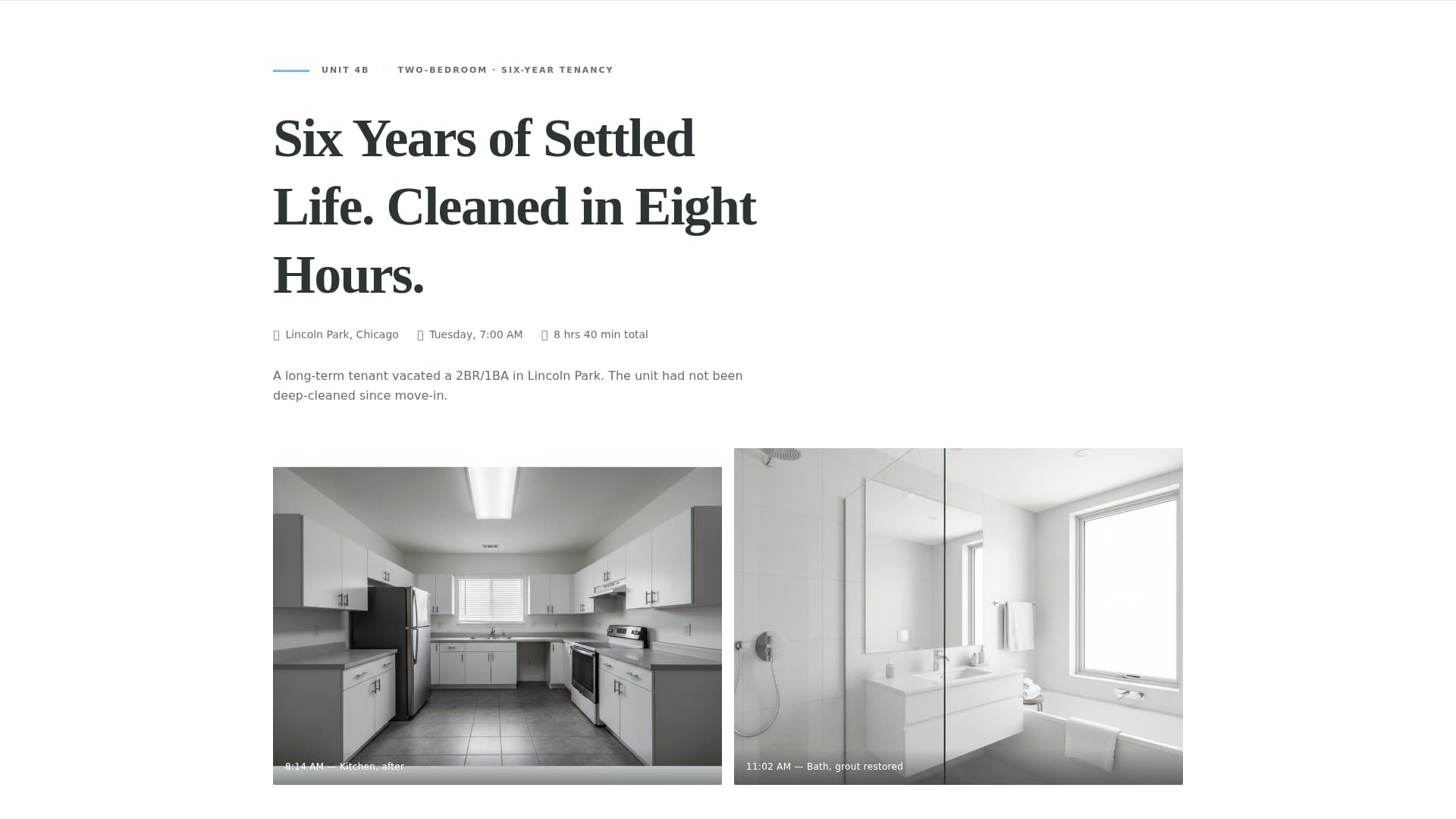 Advanced Specialty Cleaning Professional Website Template