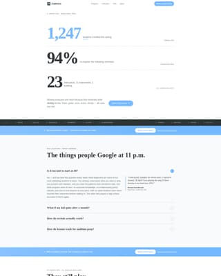 Music School Marketing FAQ & Common Questions Website Template