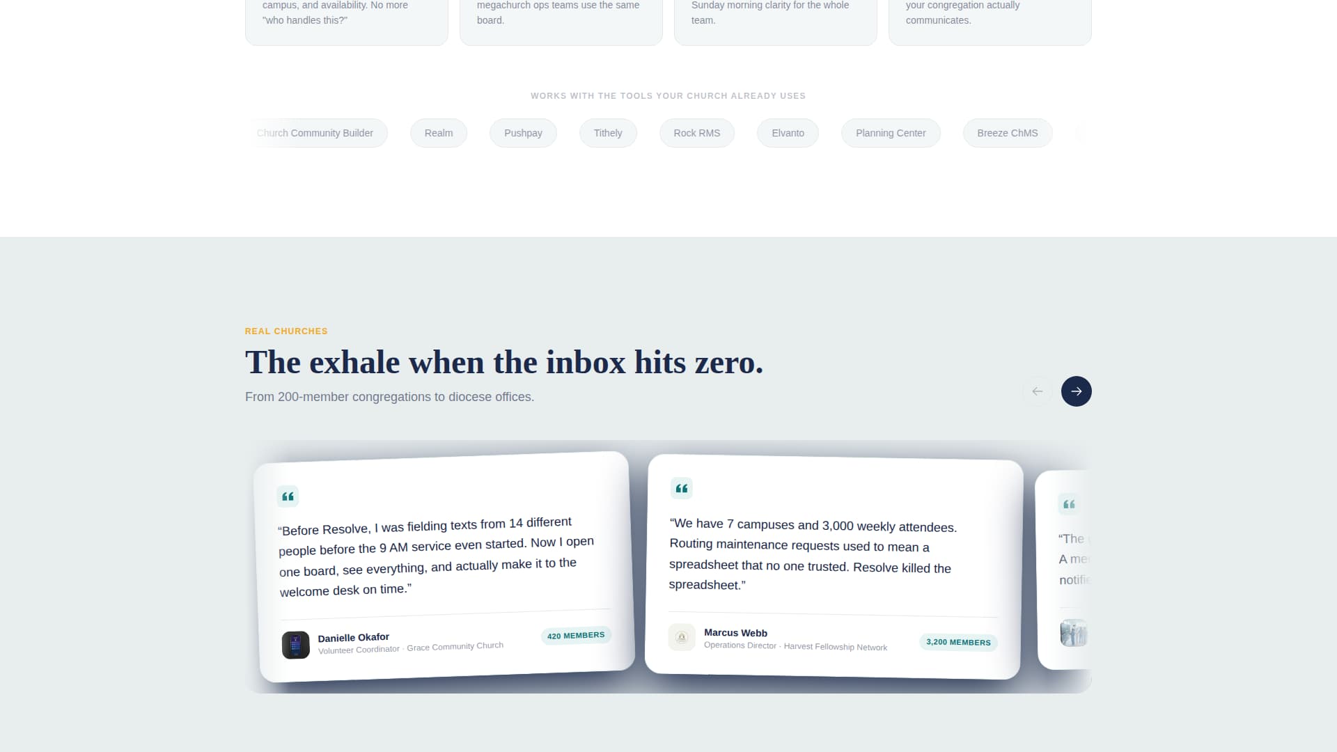 Church & Religious Software Advanced Reviews Website Template