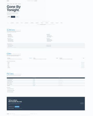 Debris — Swift Waste Hauling Landing Page Template