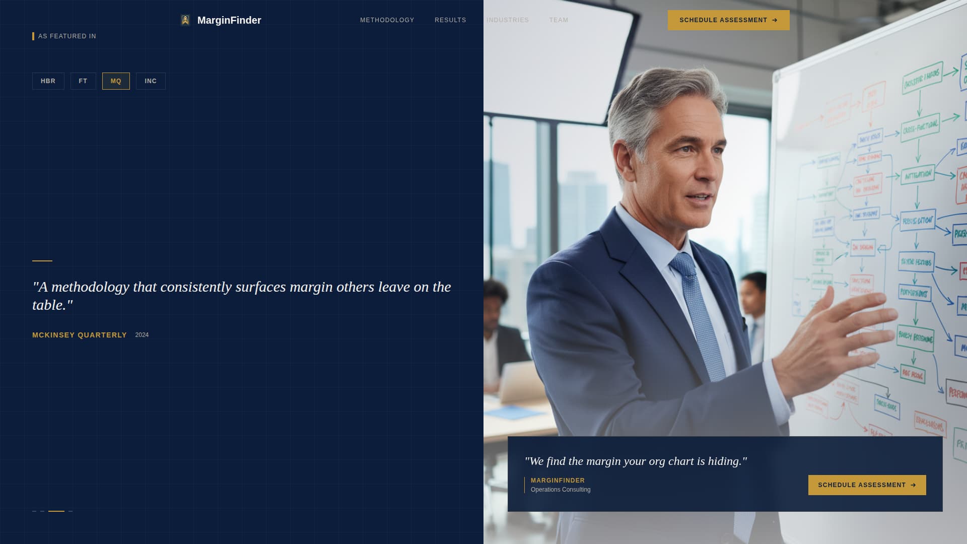 Specialist Consulting & Advisory Reviews & Social Proof Website Template