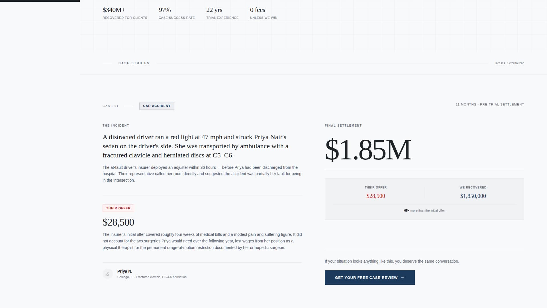 Expert Law Firm & Attorney Professional Website Template