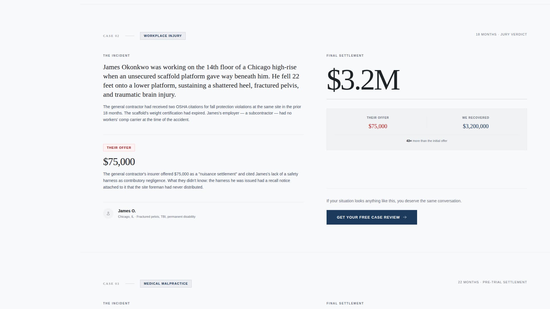Expert Law Firm & Attorney Professional Website Template