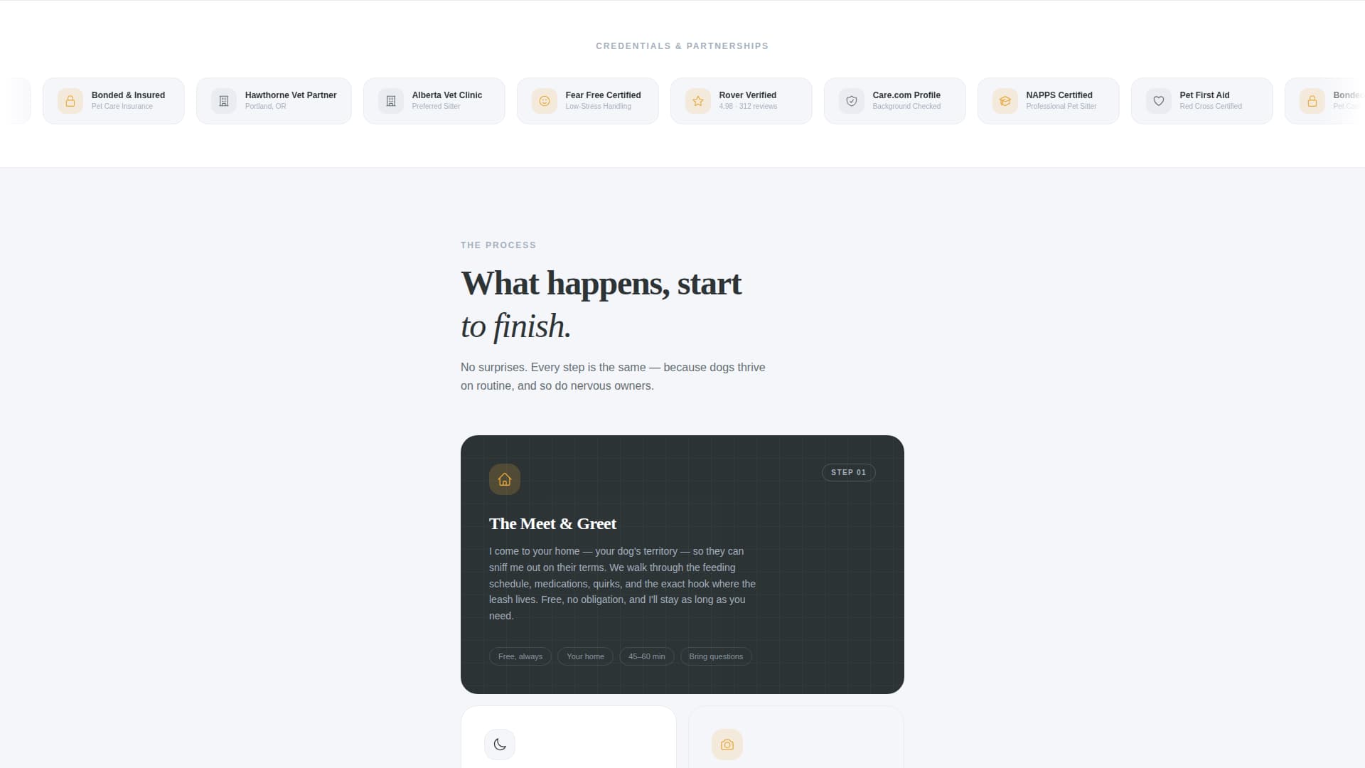 Companion — Reliable Pet Sitting Landing Page Template