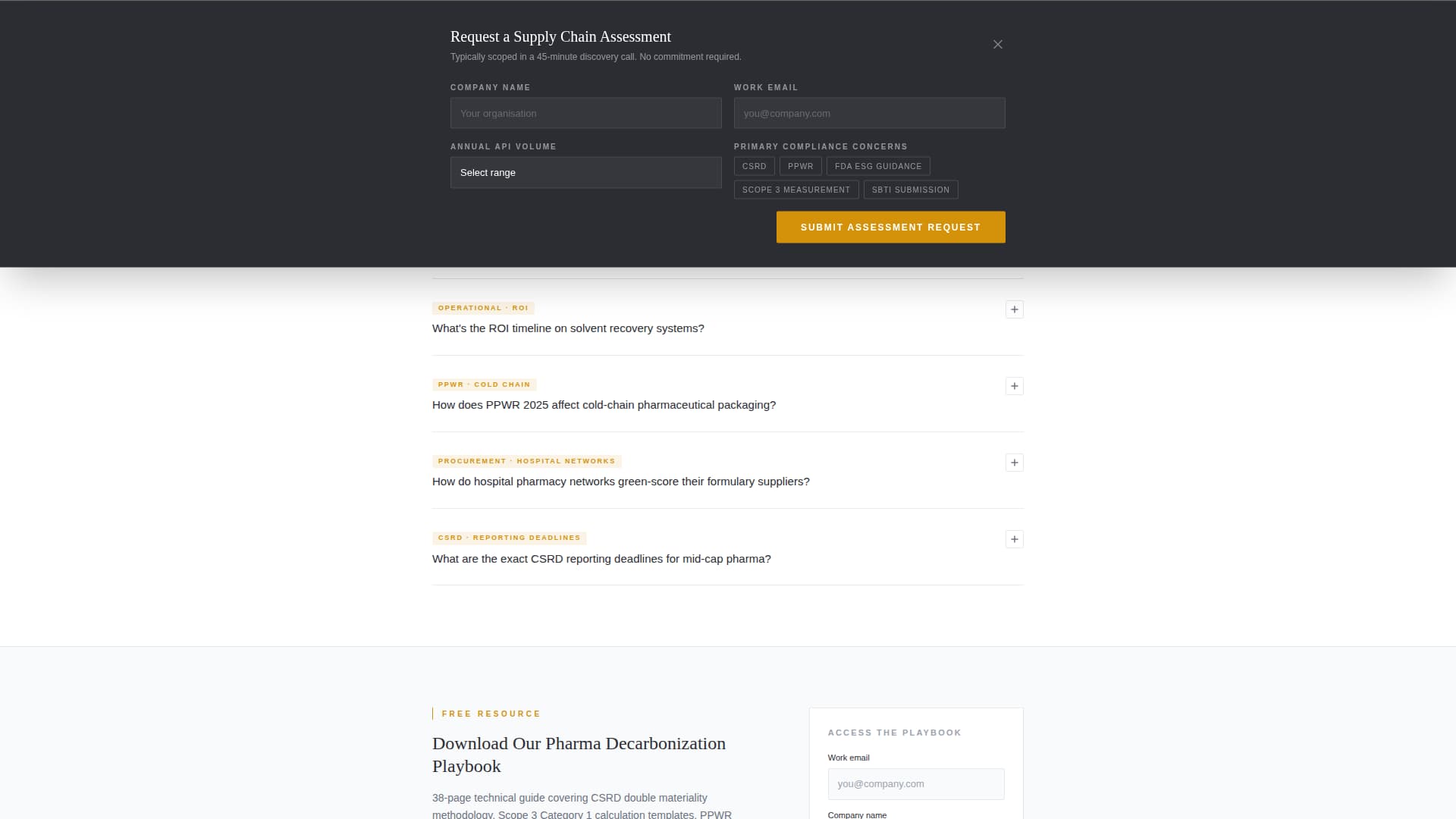 Safeguard — Certified Drug Safety Landing Page Template