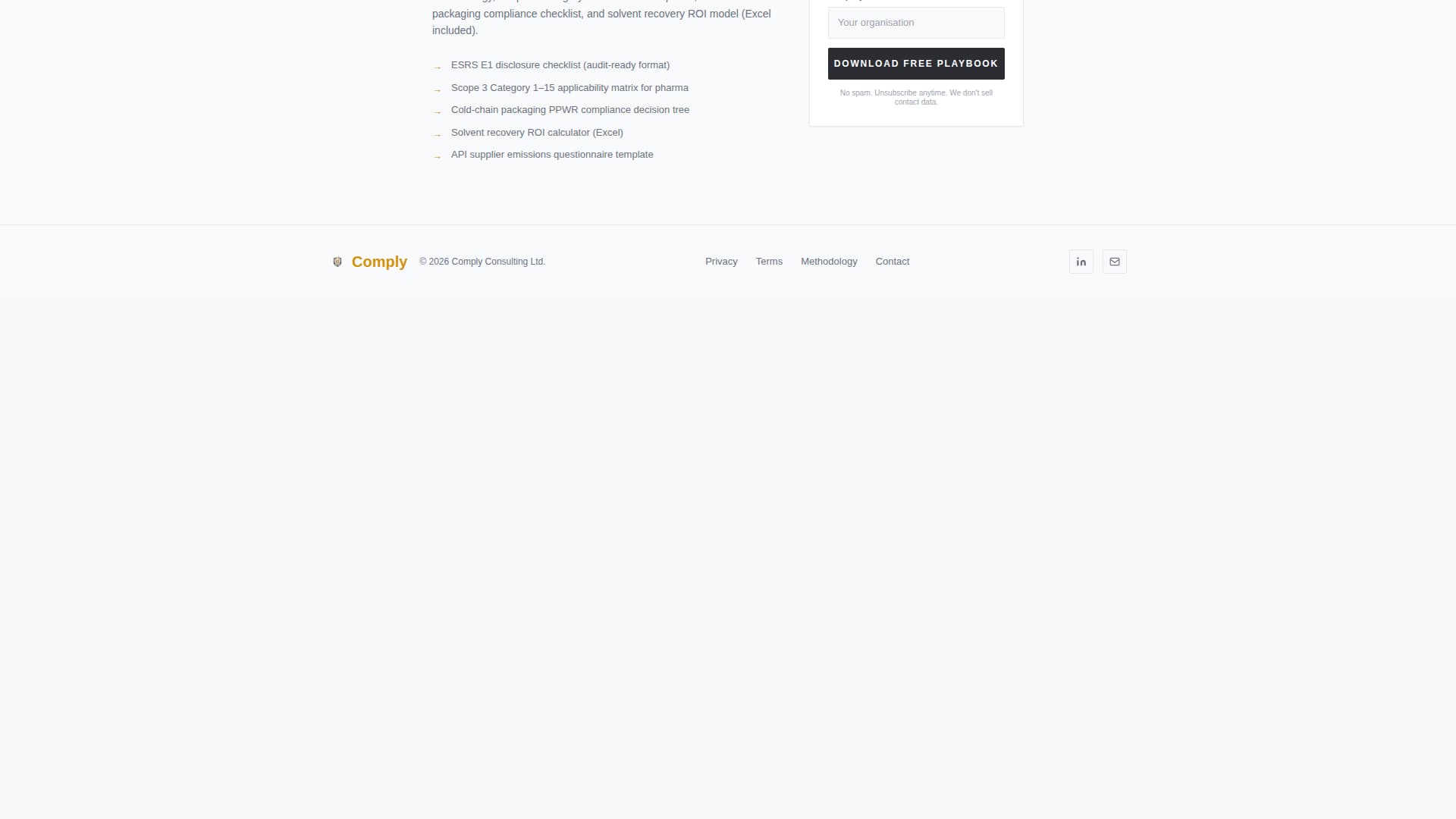 Safeguard — Certified Drug Safety Landing Page Template
