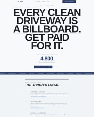 Shield - Powerful Pressurewashing Landing Page Template