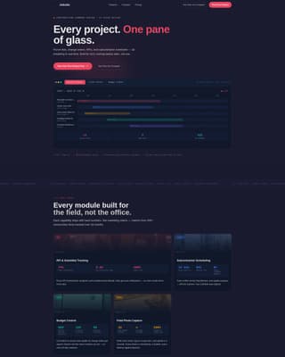 Complete Construction Software & SaaS Comparison Website Template