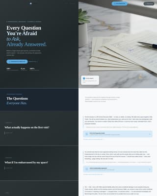 Advanced Professional Organizer Appointment Booking Website Template