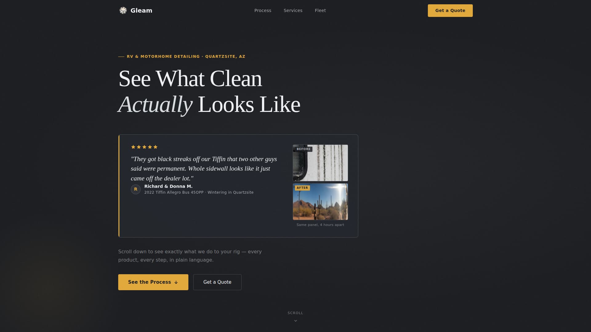 Specialist Specialty Cleaning Reviews & Social Proof Website Template