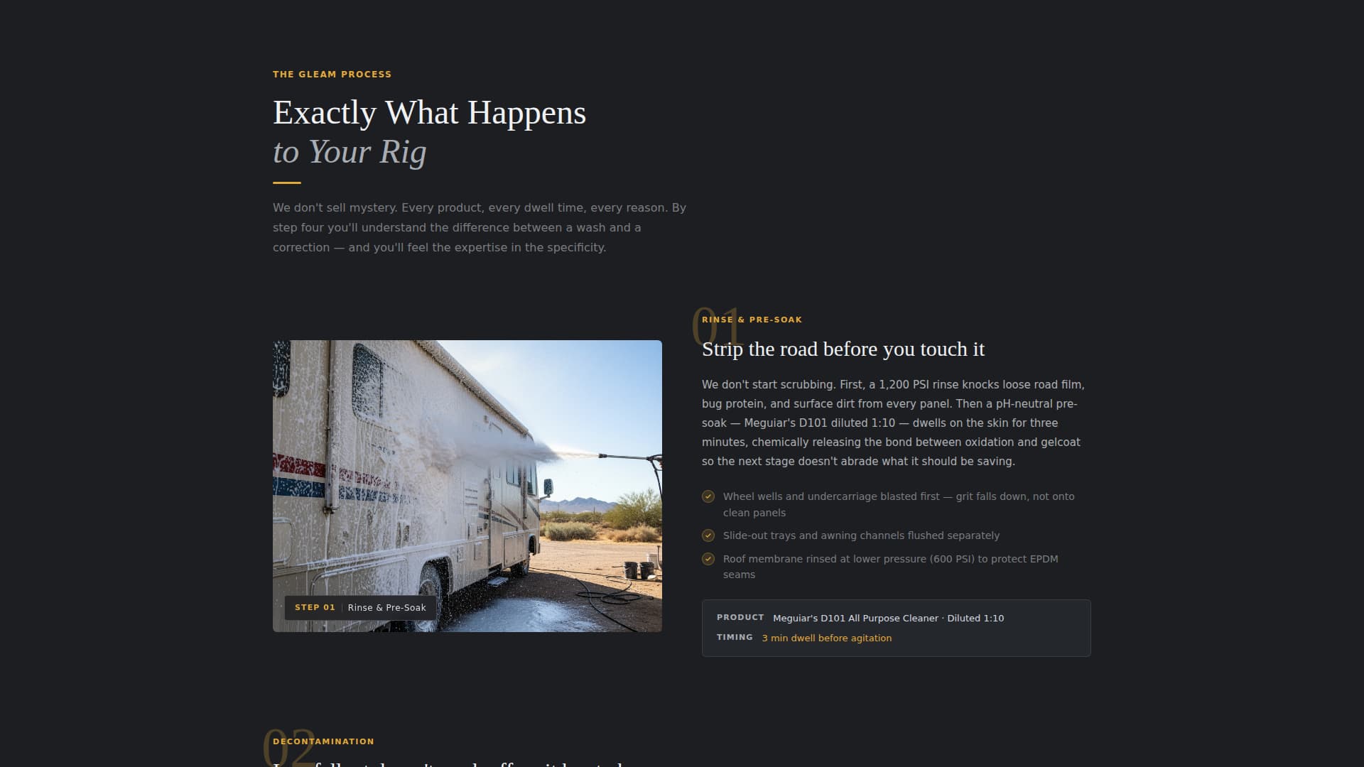 Specialist Specialty Cleaning Reviews & Social Proof Website Template