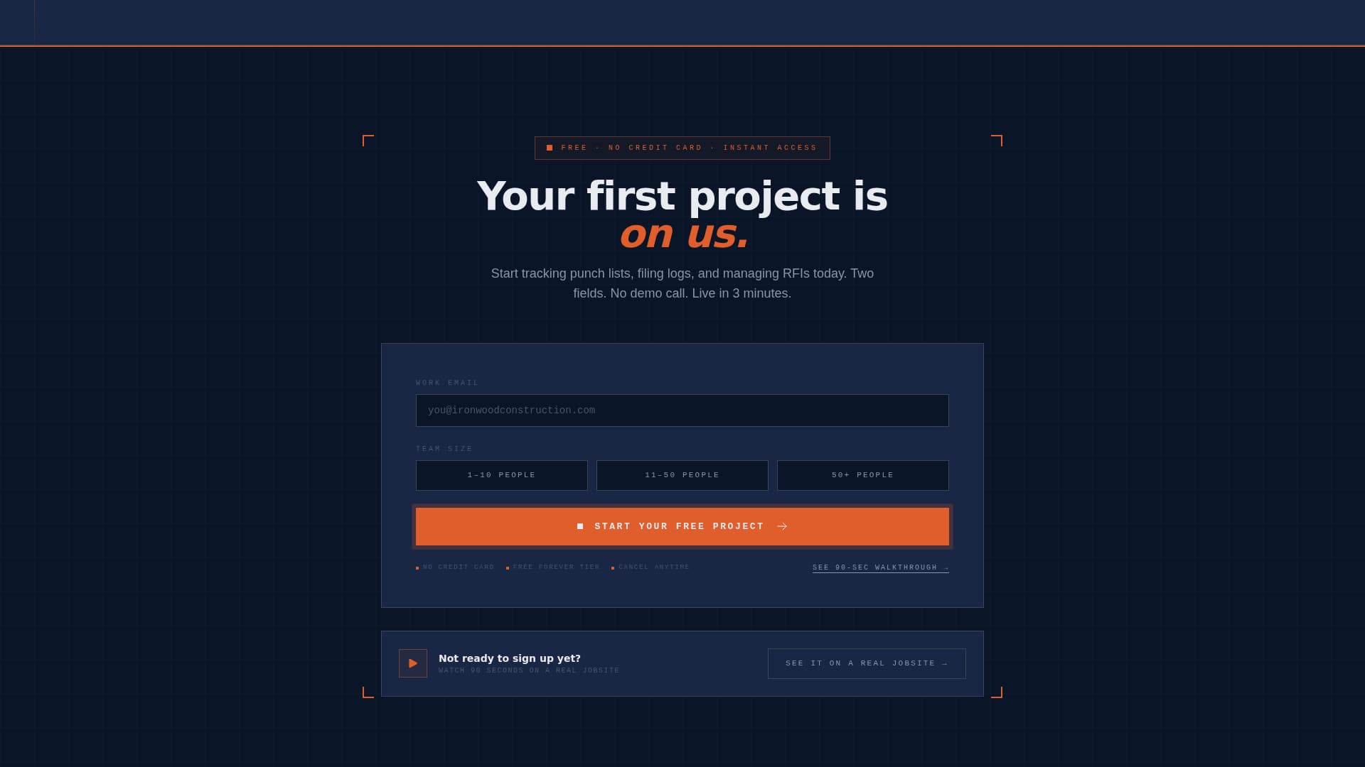 Expert Construction Software & SaaS Professional Website Template