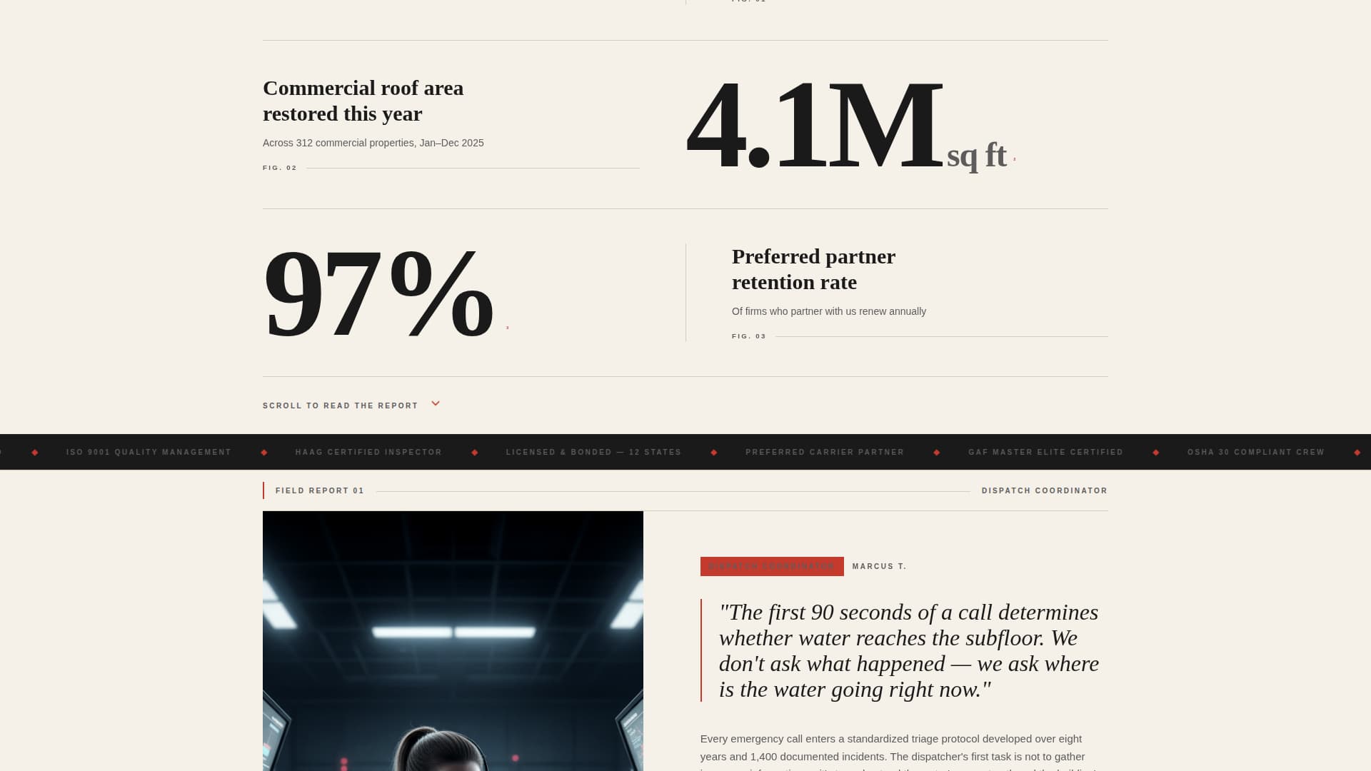 Roofer Marketing Blog & Content Website Template