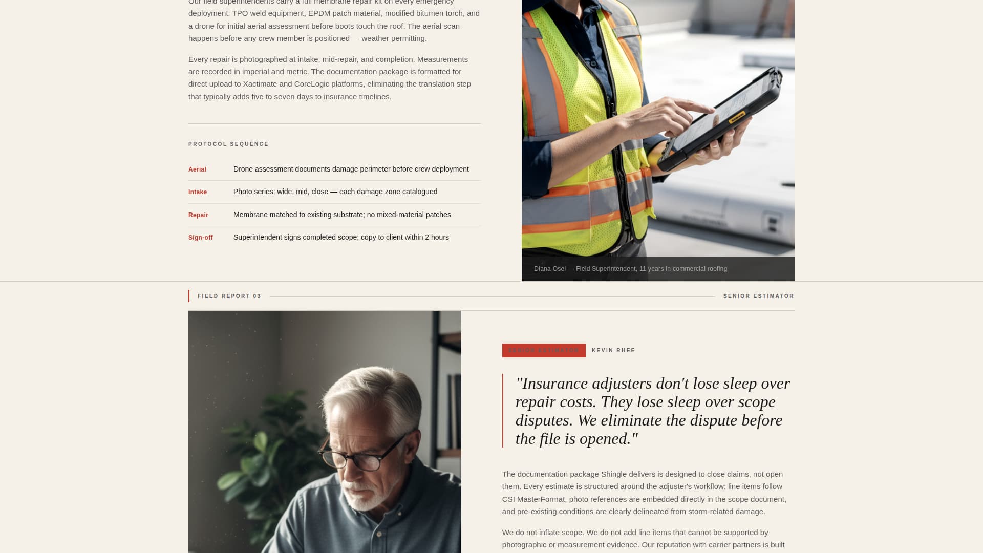 Roofer Marketing Blog & Content Website Template