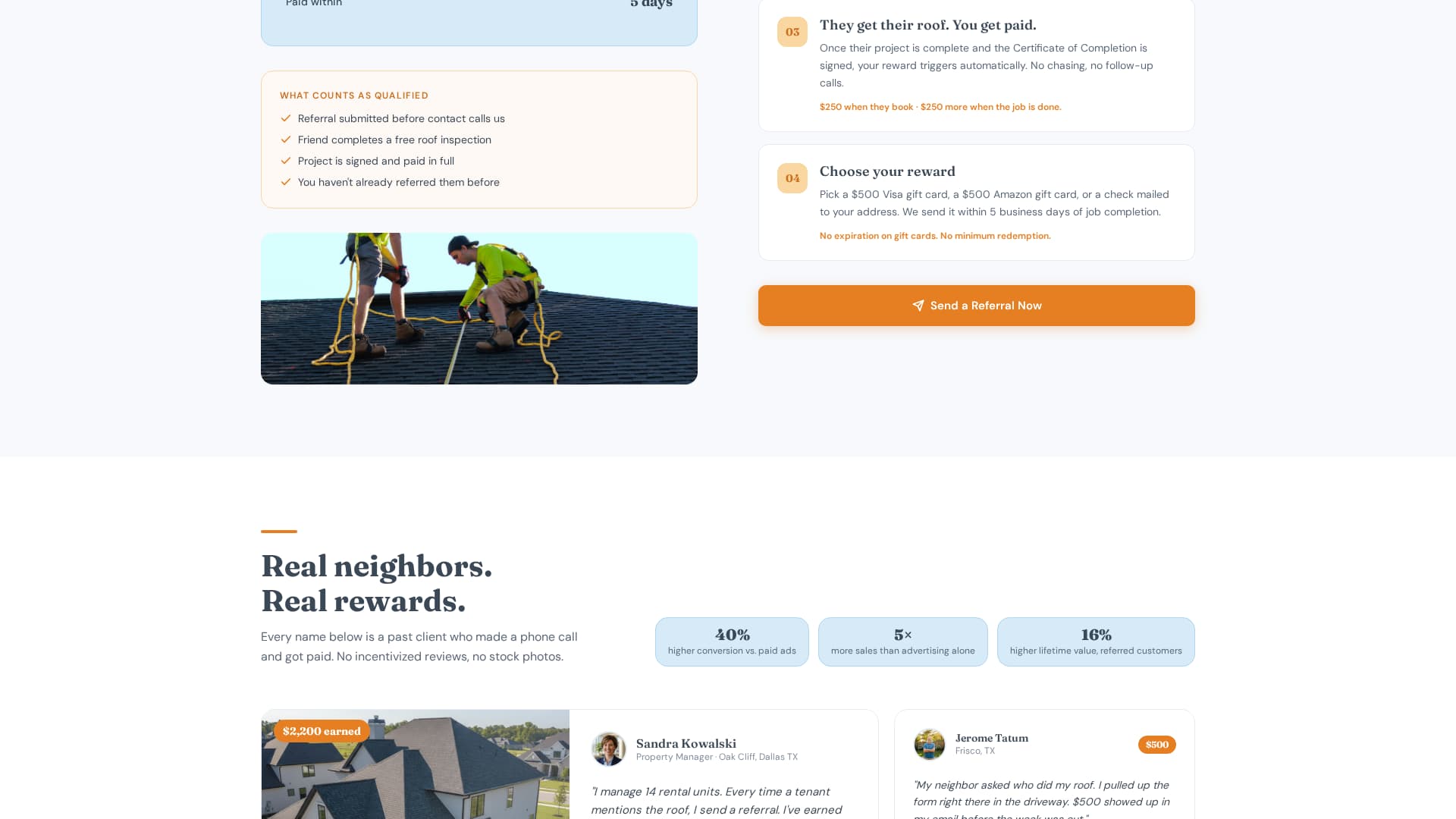 Specialist Roofer Marketing Professional Website Template