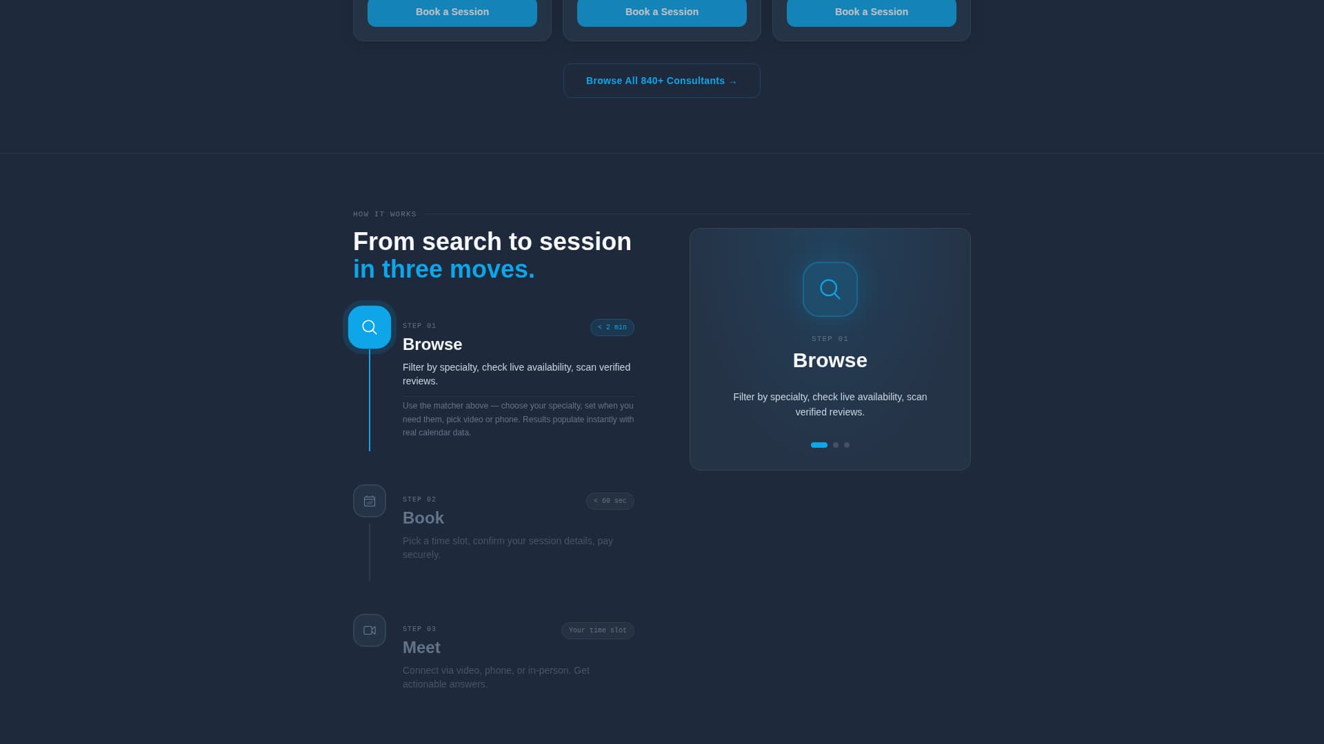 Consulting Digital Presence Appointment Booking Website Template