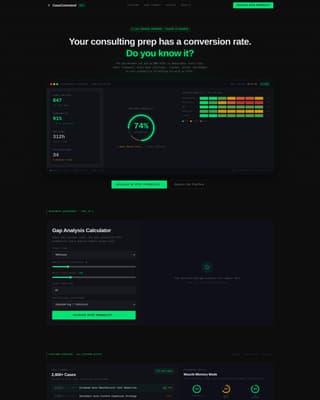 Specialist Consulting Digital Presence Comparison Website Template