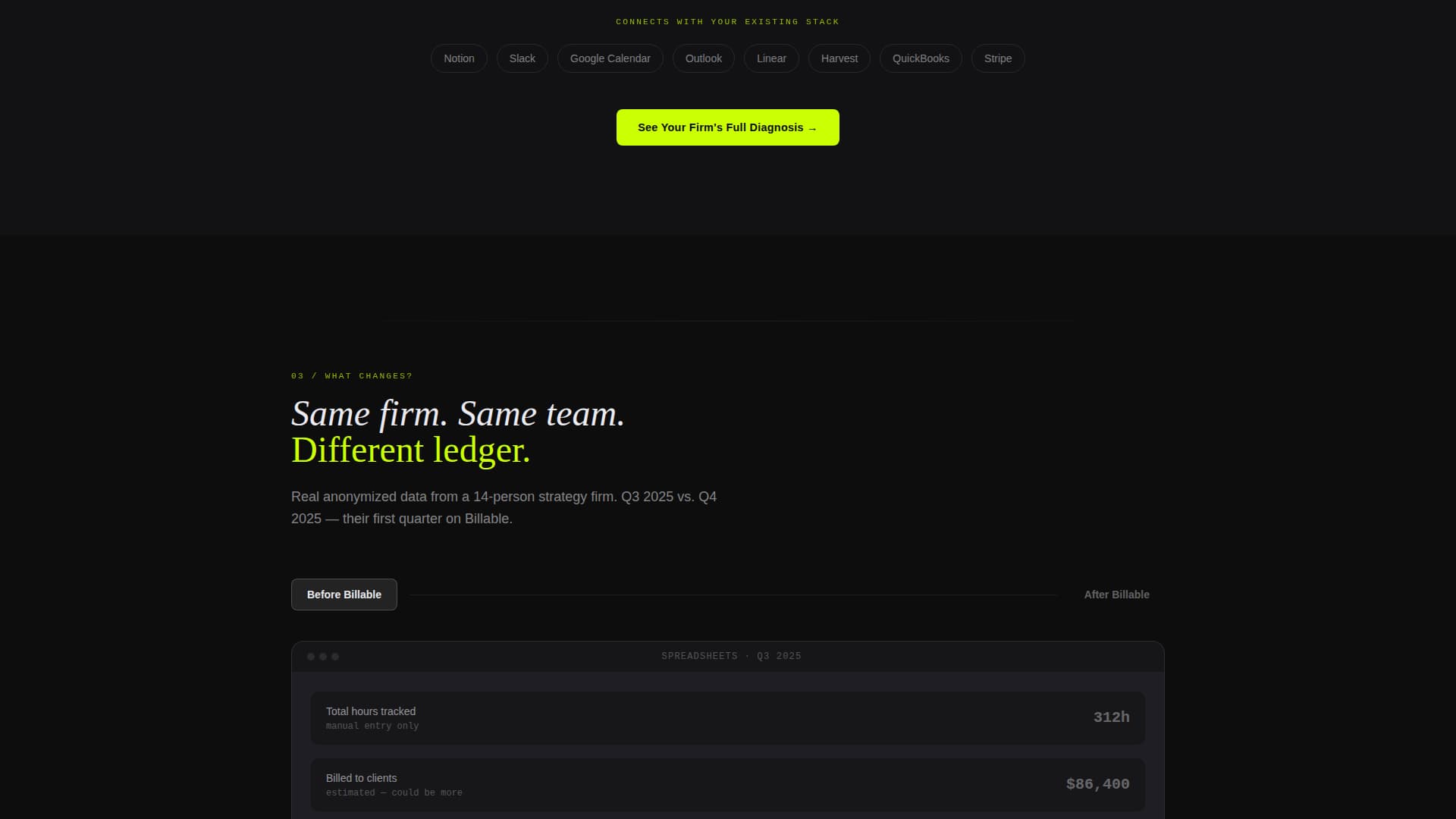 Advanced Consulting Firm Software Cost Estimator Website Template