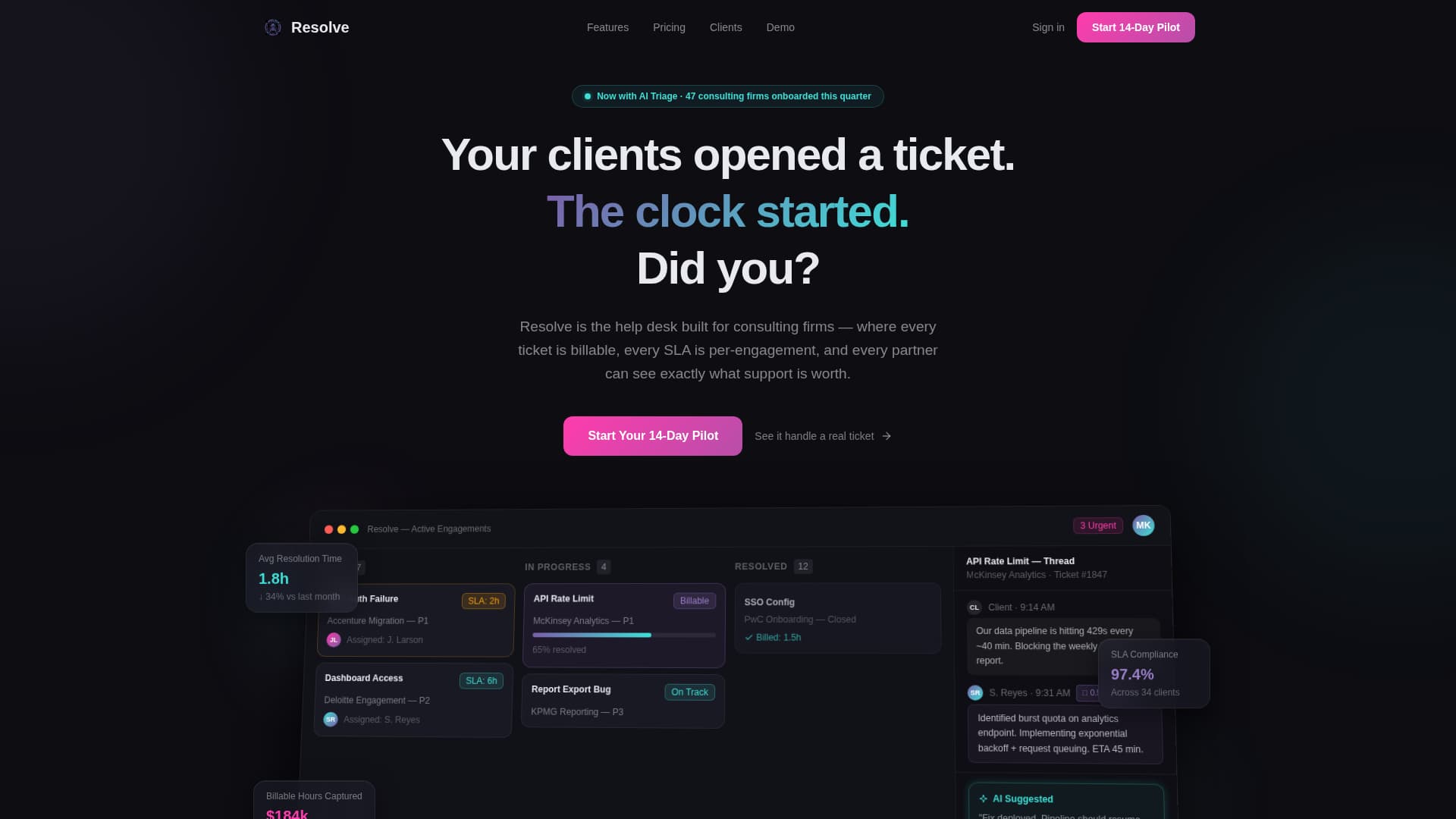 Complete Consulting Firm Software Comparison Website Template