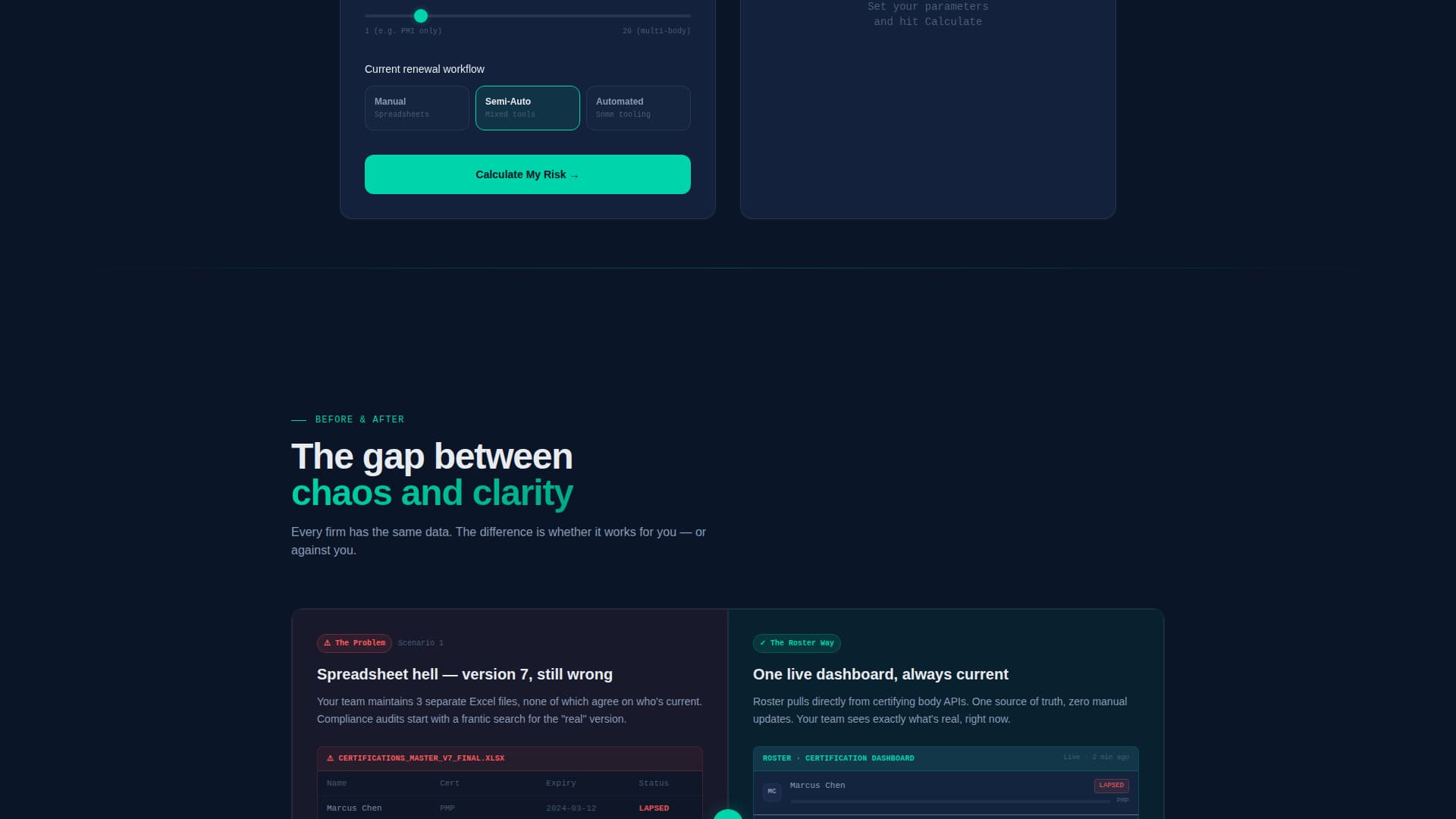 Specialist Consulting Firm Software Cost Estimator Website Template