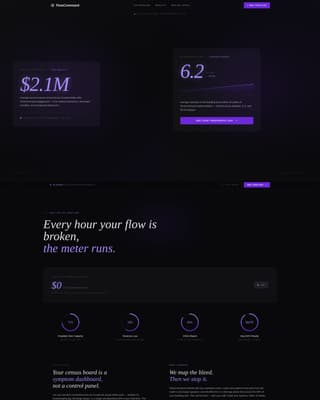 Local Consulting Firm Software Professional Website Template