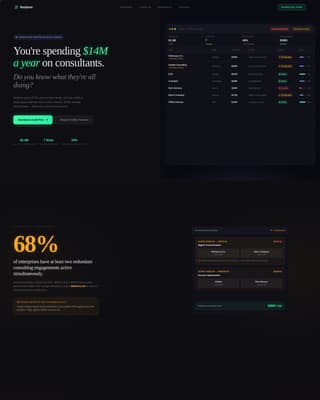 Consulting Firm Software Professional Website Template