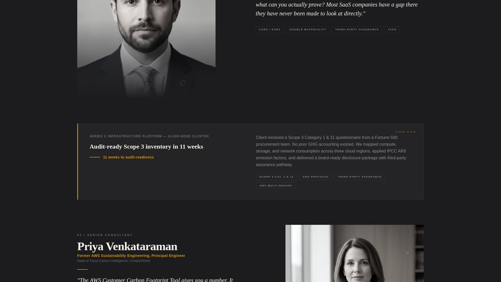 SaaS Consulting Professional Website Template