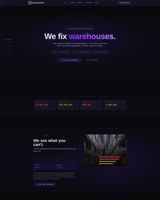 Consulting Firm Software Professional Website Template