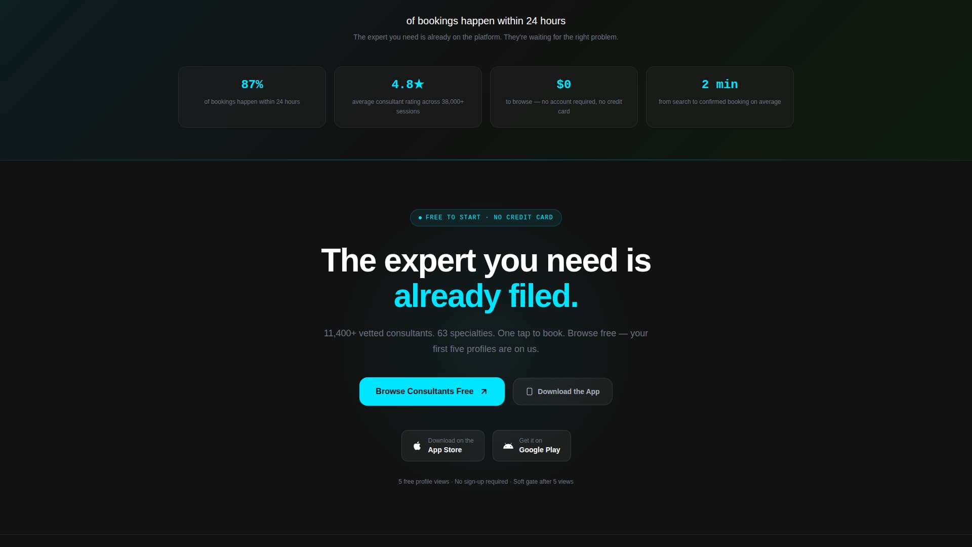 Advanced Consulting Digital Presence Appointment Booking Website Template