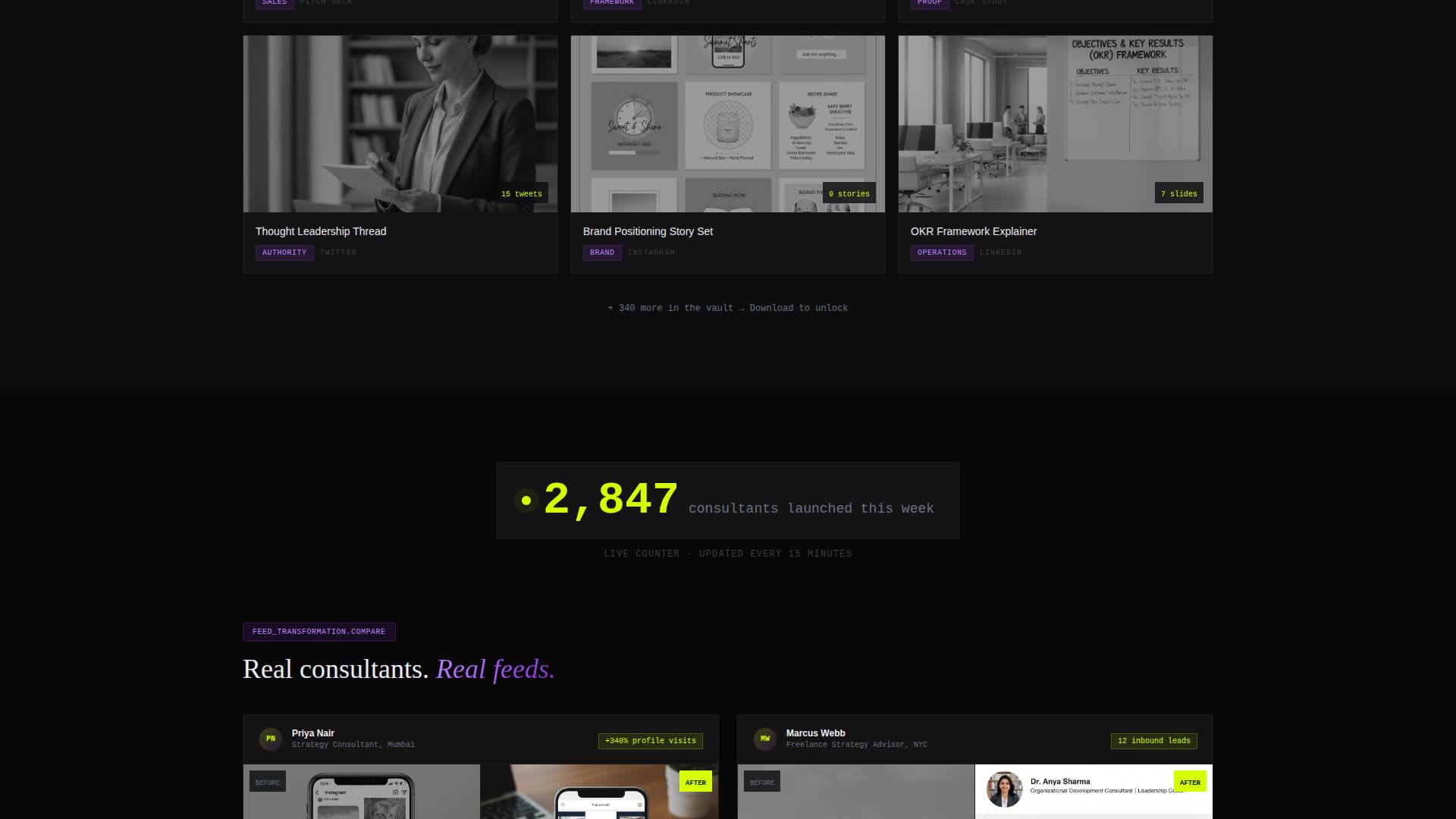 Specialist Consulting Digital Presence Provider Directory Website Template