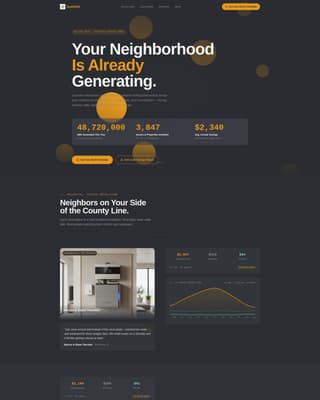 Solar Installer Business Reviews Website Template