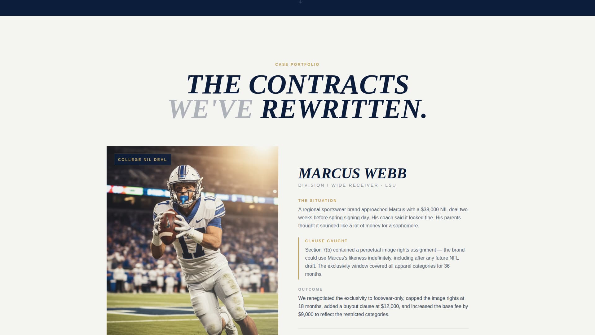 Shield - Authoritative Sportsconsulting Landing Page Template