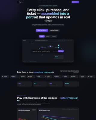 Complete Data & Analytics Professional Website Template