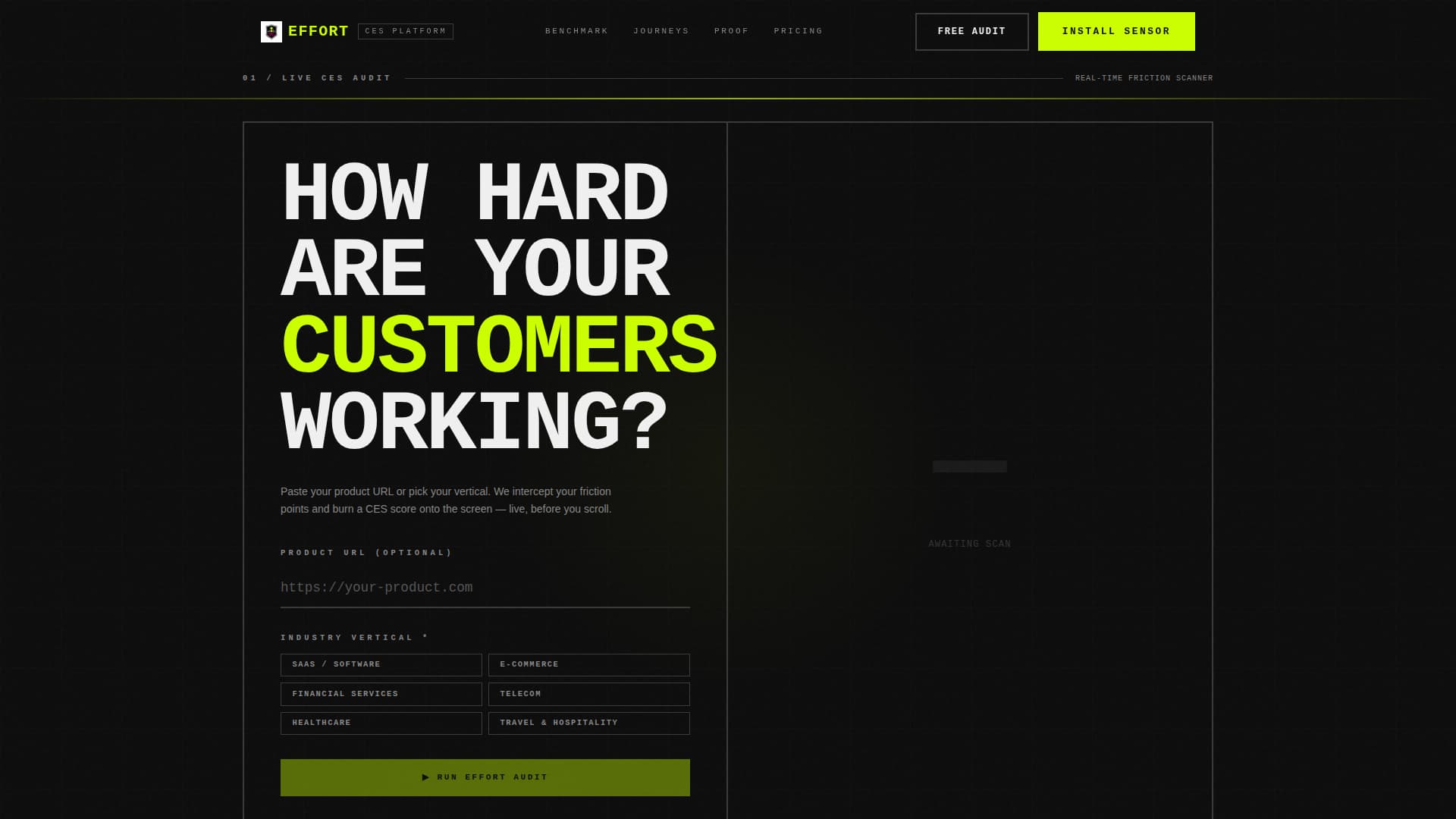 Advanced Tech & AI Platforms Cost Estimator Website Template