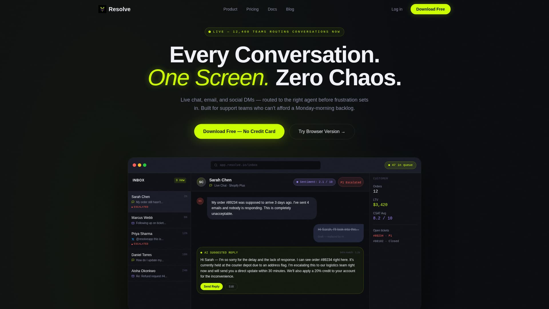 Software & SaaS Professional Website Template