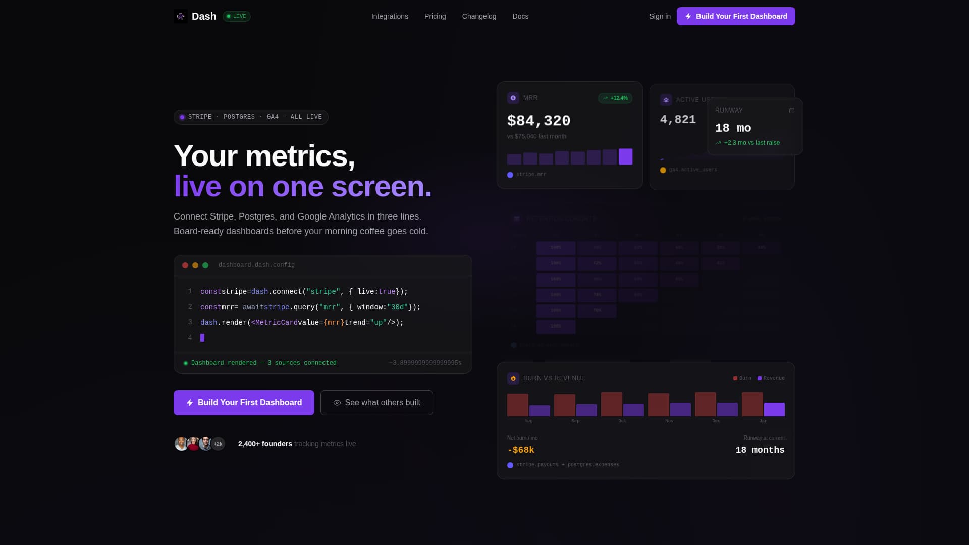 Micro-SaaS & Developer Tools Professional Website Template