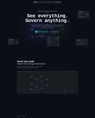 Premium Data & Analytics Professional Website Template
