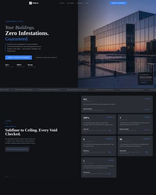Defense — Expert Pest Management Landing Page Template