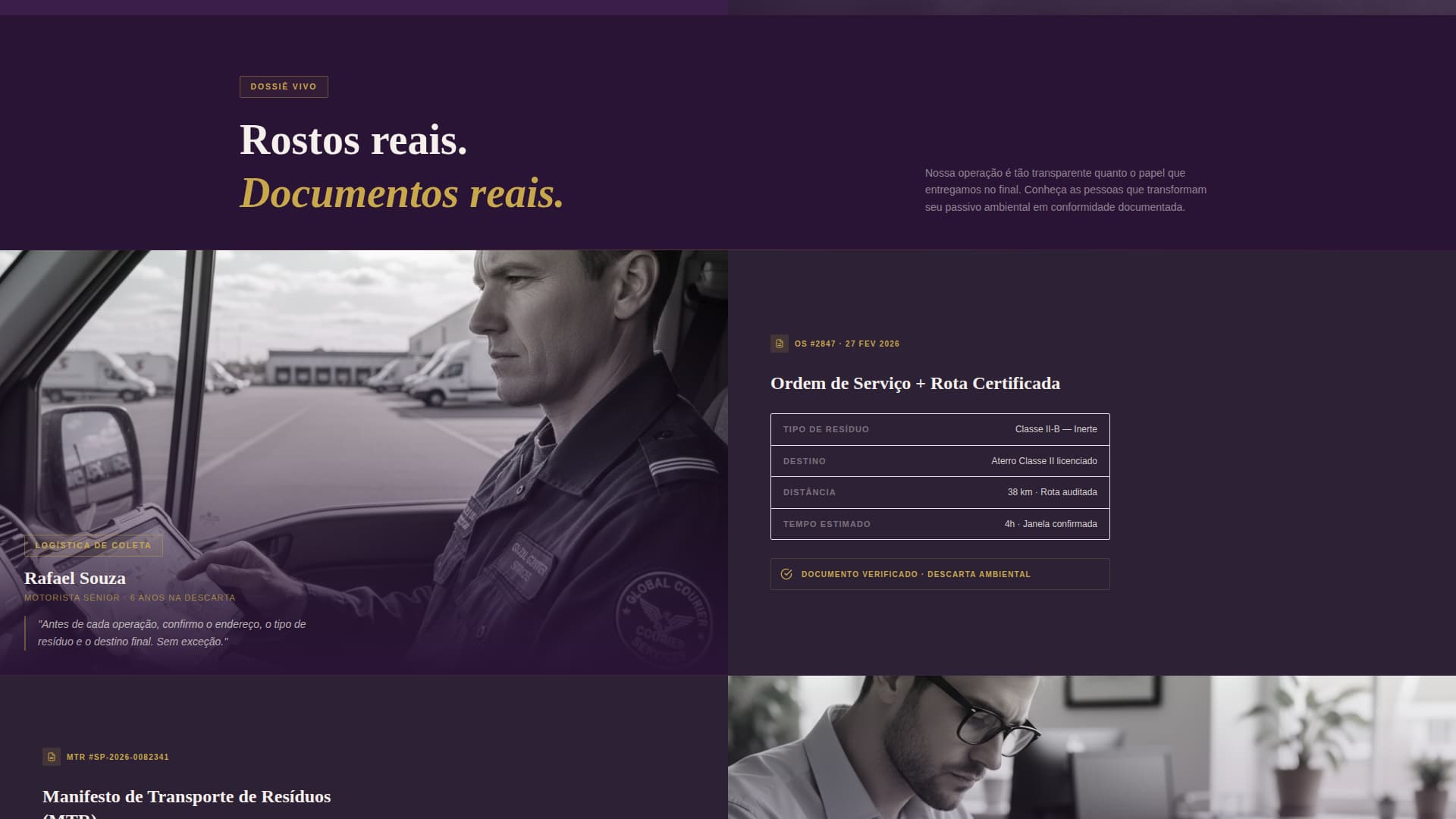 Descarta - Compliant Disposal Landing Page Template