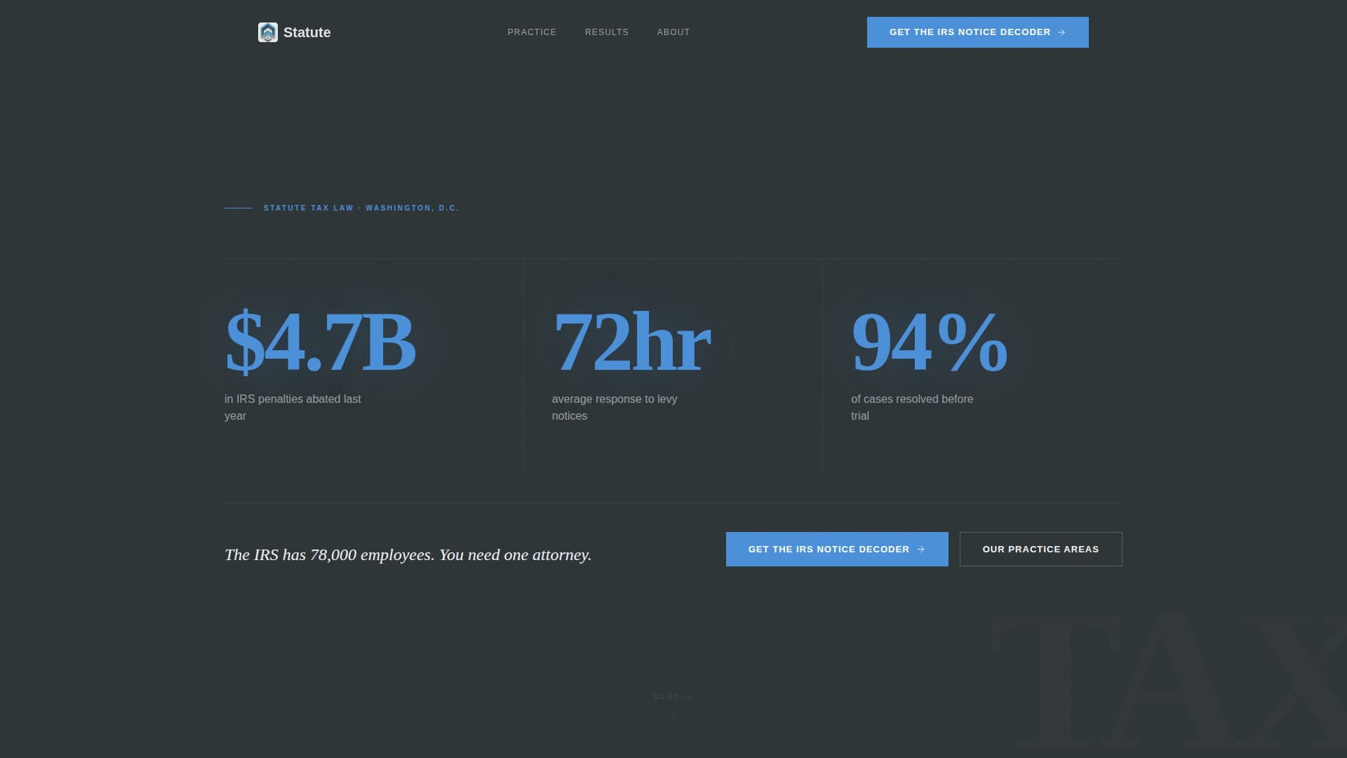 Law Firm & Attorney Blog Website Template