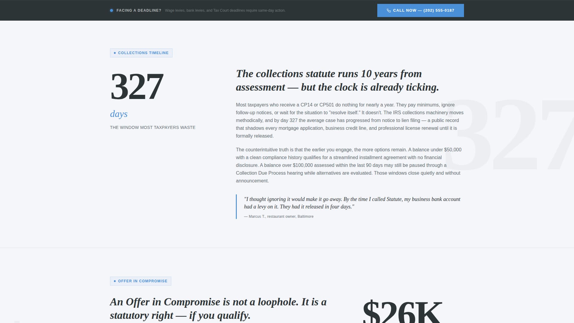 Law Firm & Attorney Blog Website Template