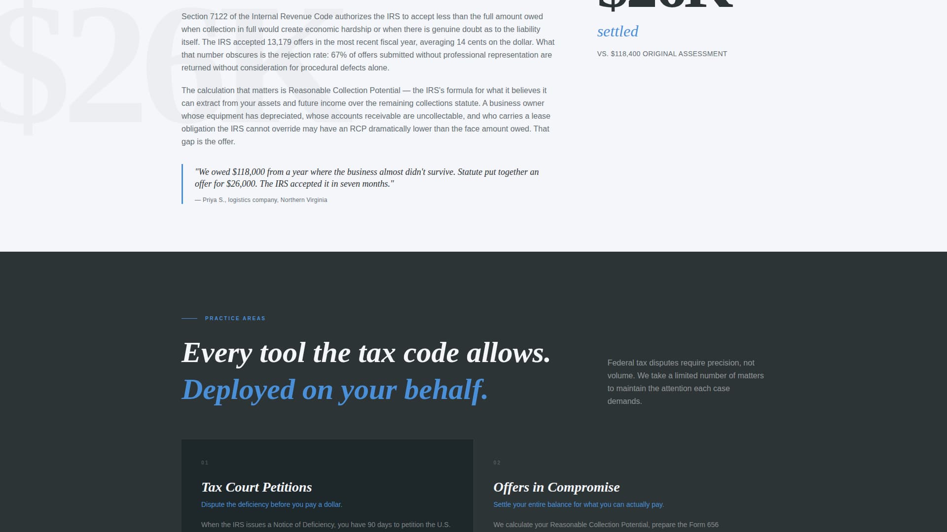 Law Firm & Attorney Blog Website Template