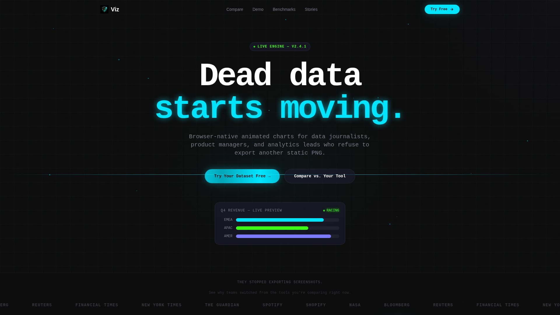 Data & Analytics Pricing & Packages Website Template