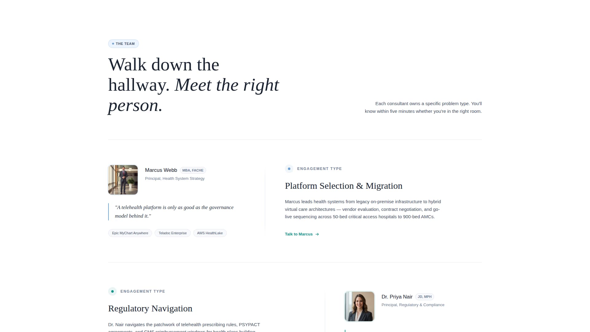 Healthcare Consulting Reviews Website Template