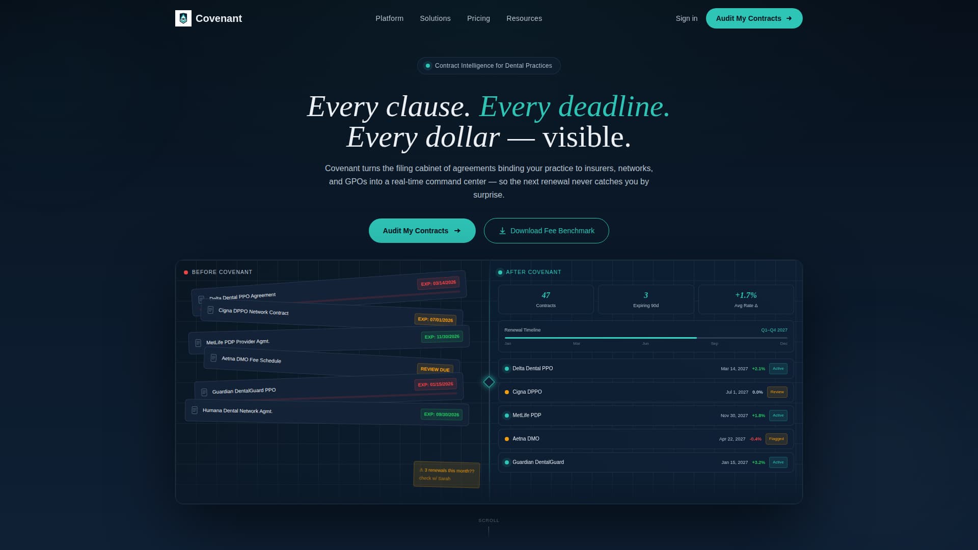 Advanced Dental Software Professional Website Template