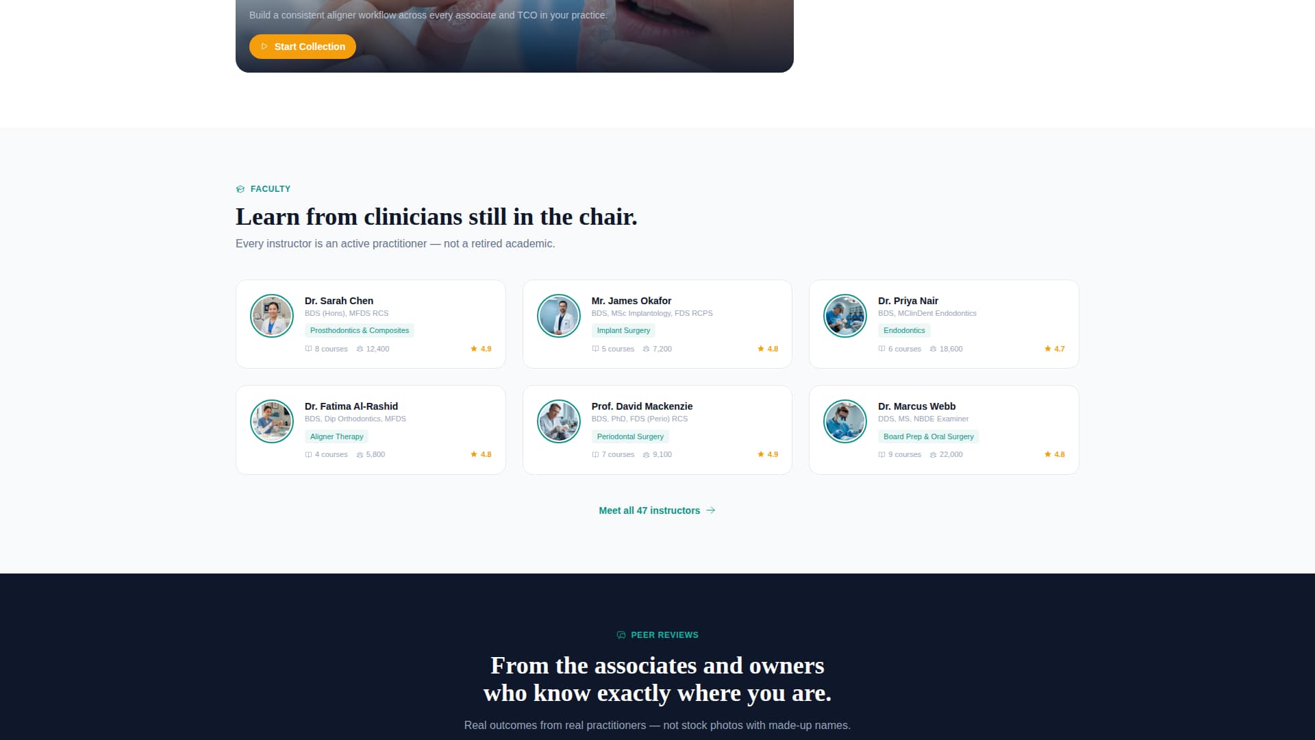 Dental Digital Presence Professional Website Template