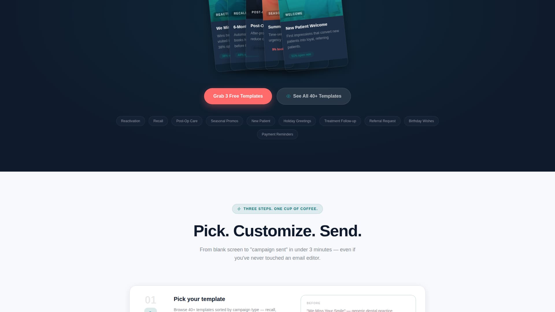 Specialist Dental Digital Presence Professional Website Template