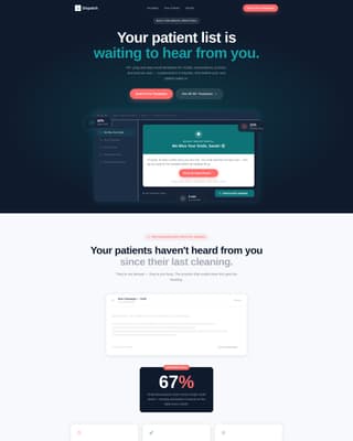 Specialist Dental Digital Presence Professional Website Template